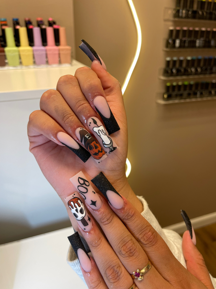 Long Acrylics Nails