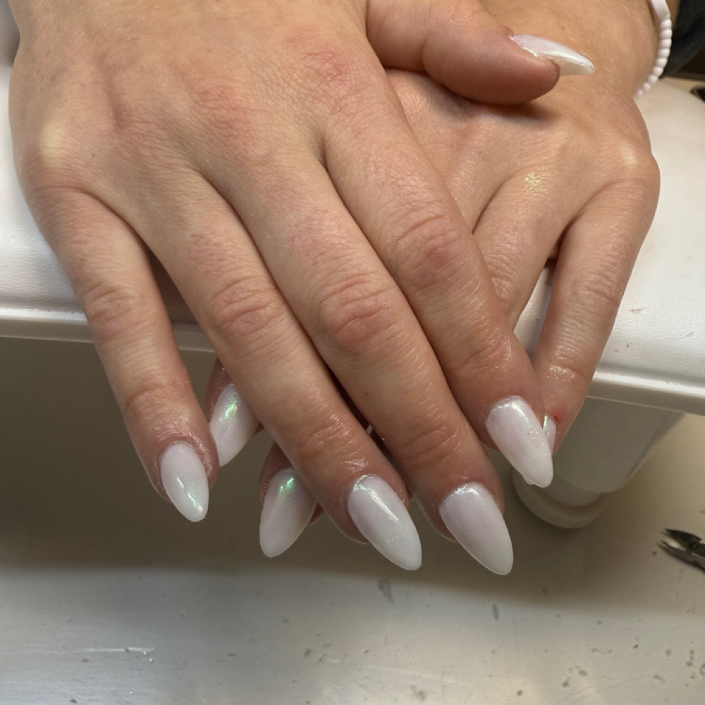 Gel X Full Set: No Art at KC Nails & Spa in Washington, PA