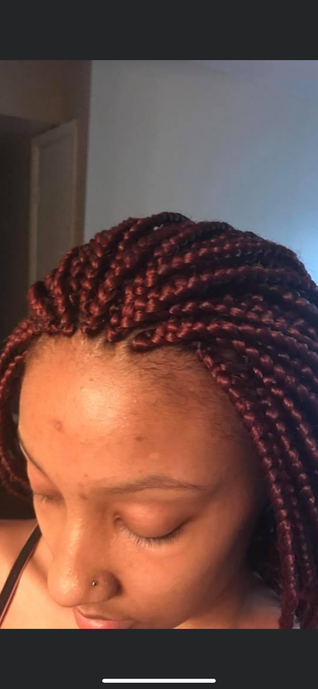 Box Braids 14 + Smedium