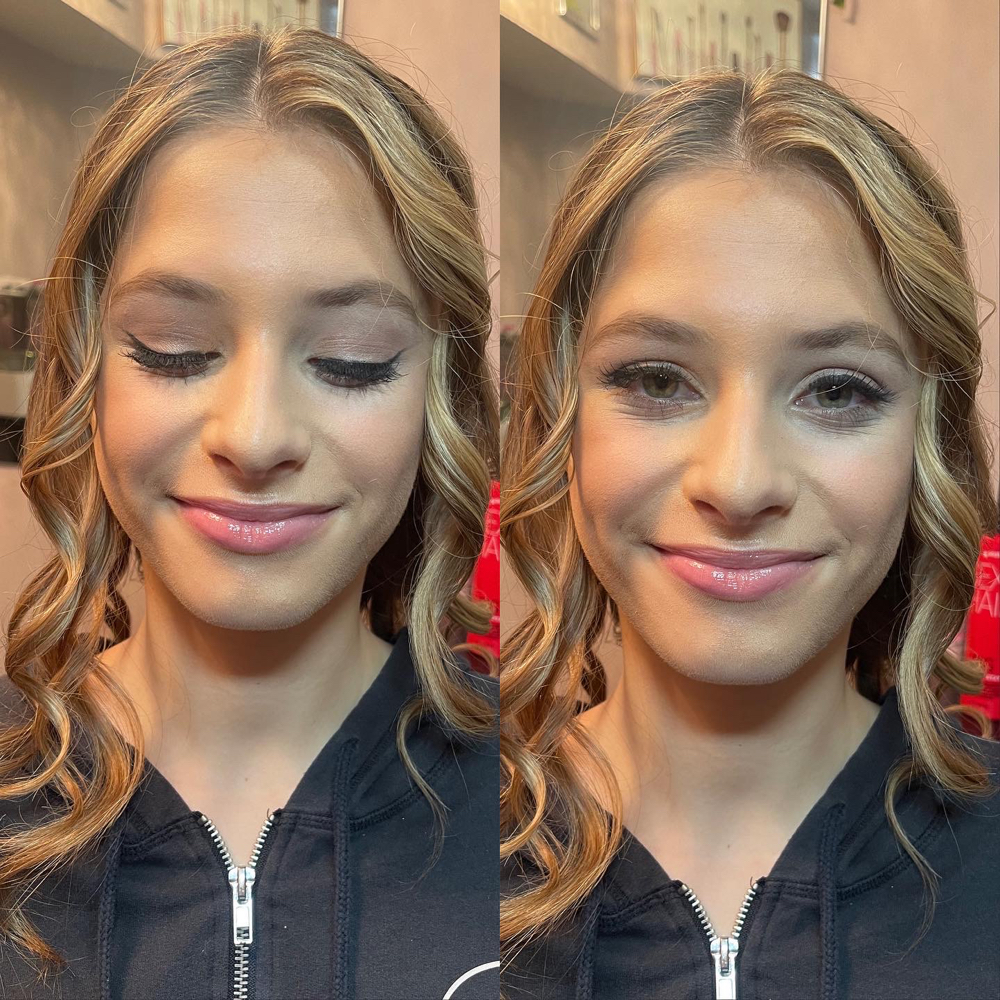 Makeup With Airbrush Foundation