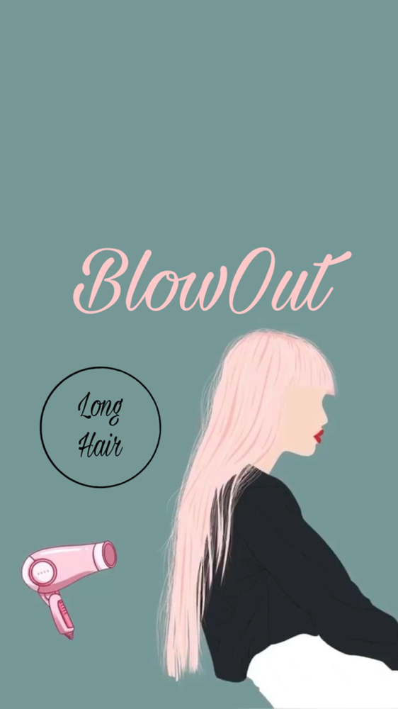 Blowdry Long Hair