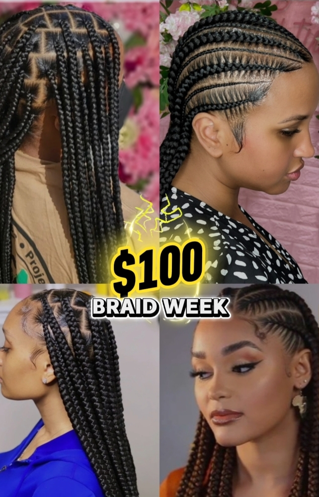 $100 BRAID SPECIAL THANKSGIVING