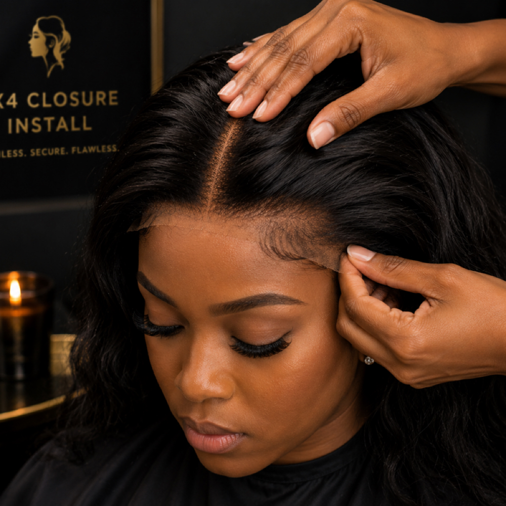 Closure readjustment at Amira’s Touch Salon in Sandy Springs Ga, GA