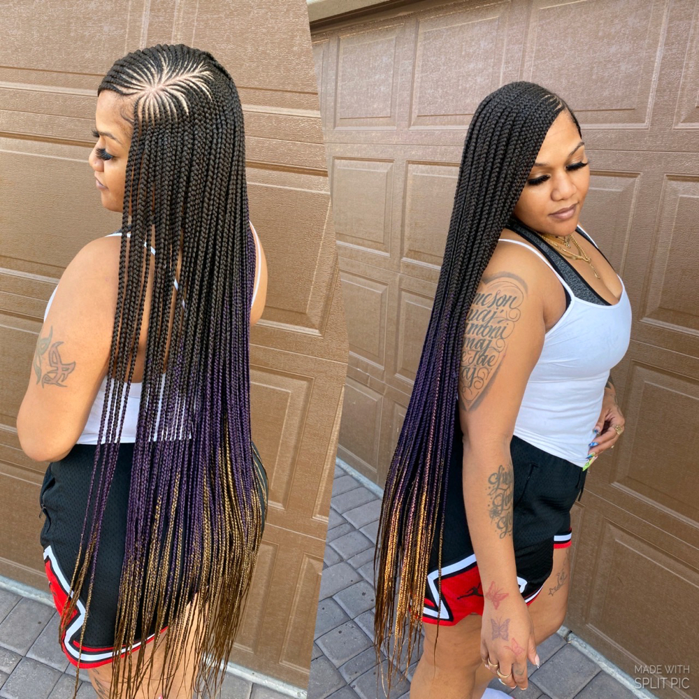 3 Tone Tribal Braids