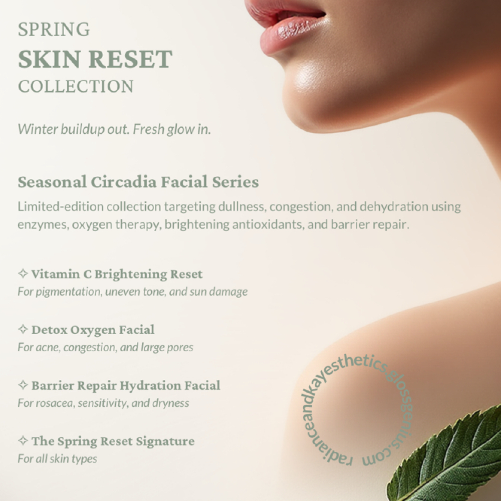 Spring Skin Reset Collection at Radiance & Kay the Beautician, LLC in Bulverde, TX