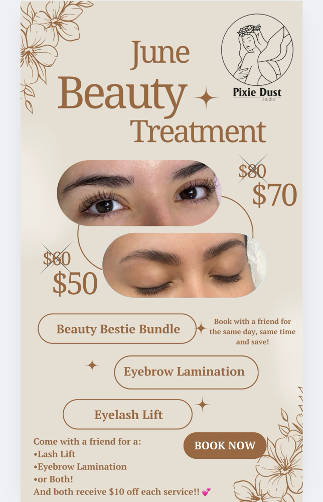 Beauty Bestie Brow Lami Bundle