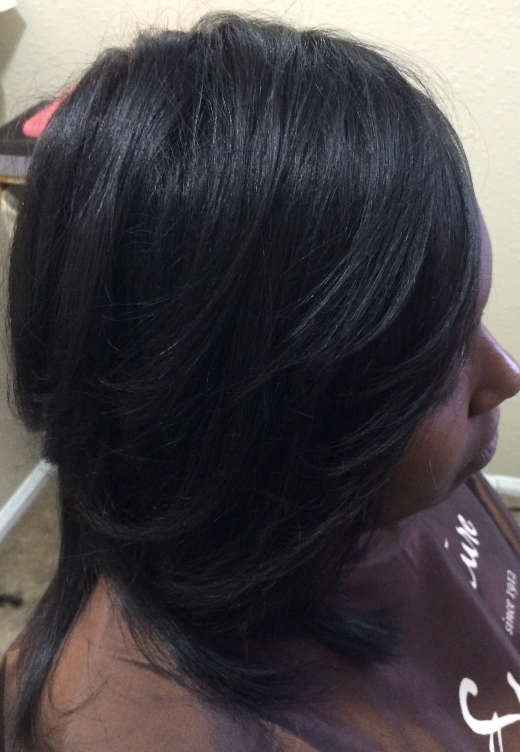 Natural Silk Press at J's HairBar in Kansas City, KS