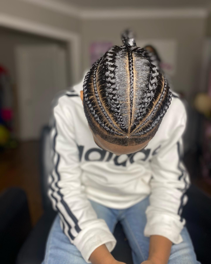 Small Boy Braid Design Ages 6 To 10
