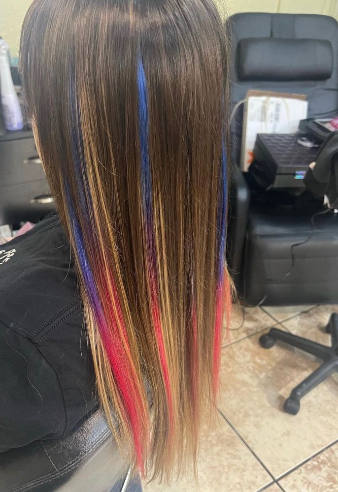 Color Pop With Extensions at Lasting Impressions LHC in Lake Havasu City, AZ