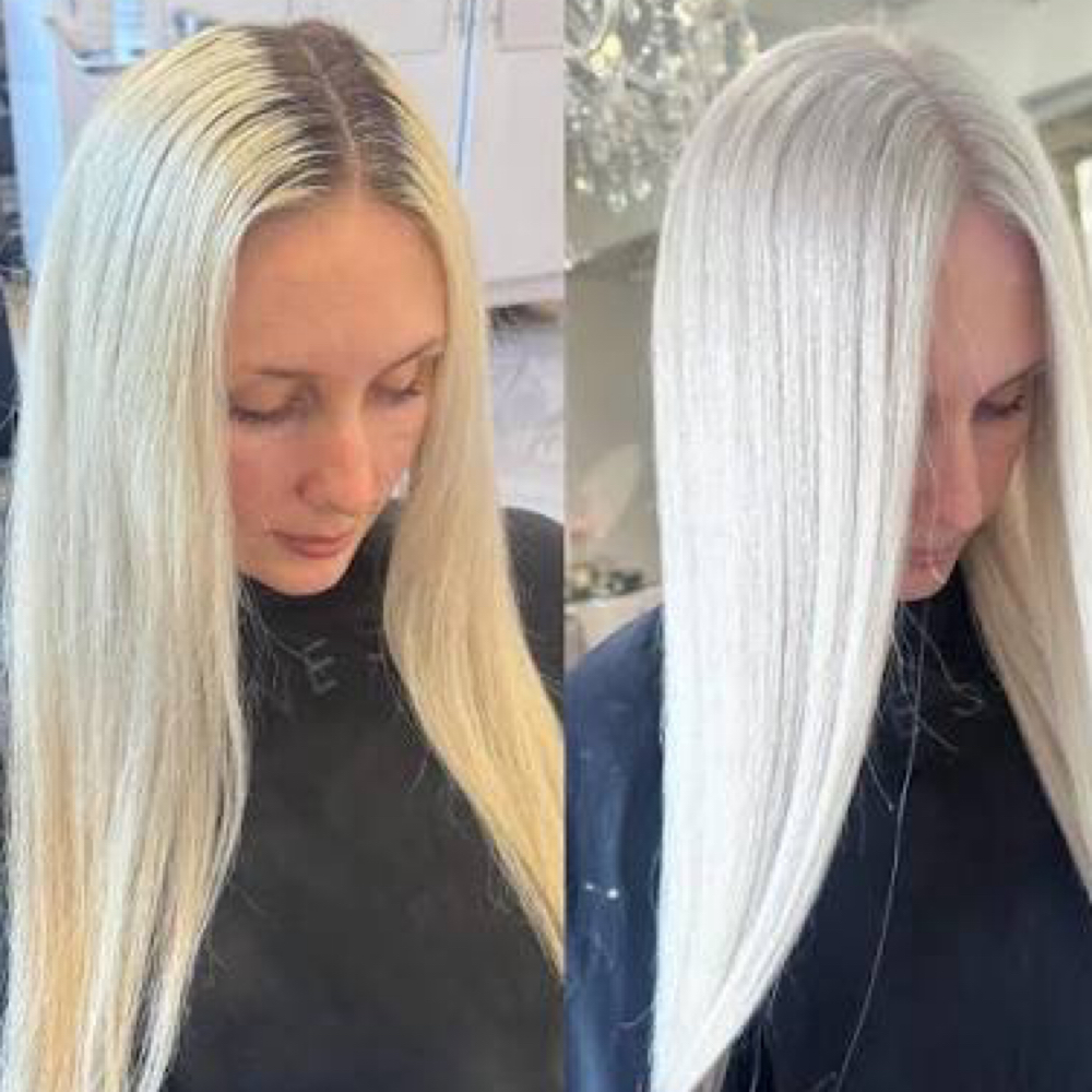 Bleach & Tone at Brickhouse Beauties in Mooresville, IN