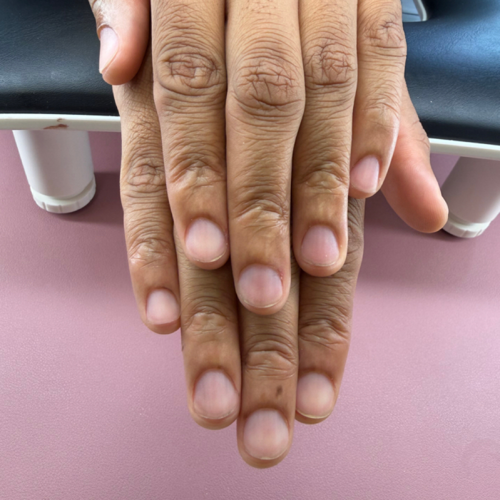 Manicure at Tips&Clips Hair&Nails in lincoln park, MI