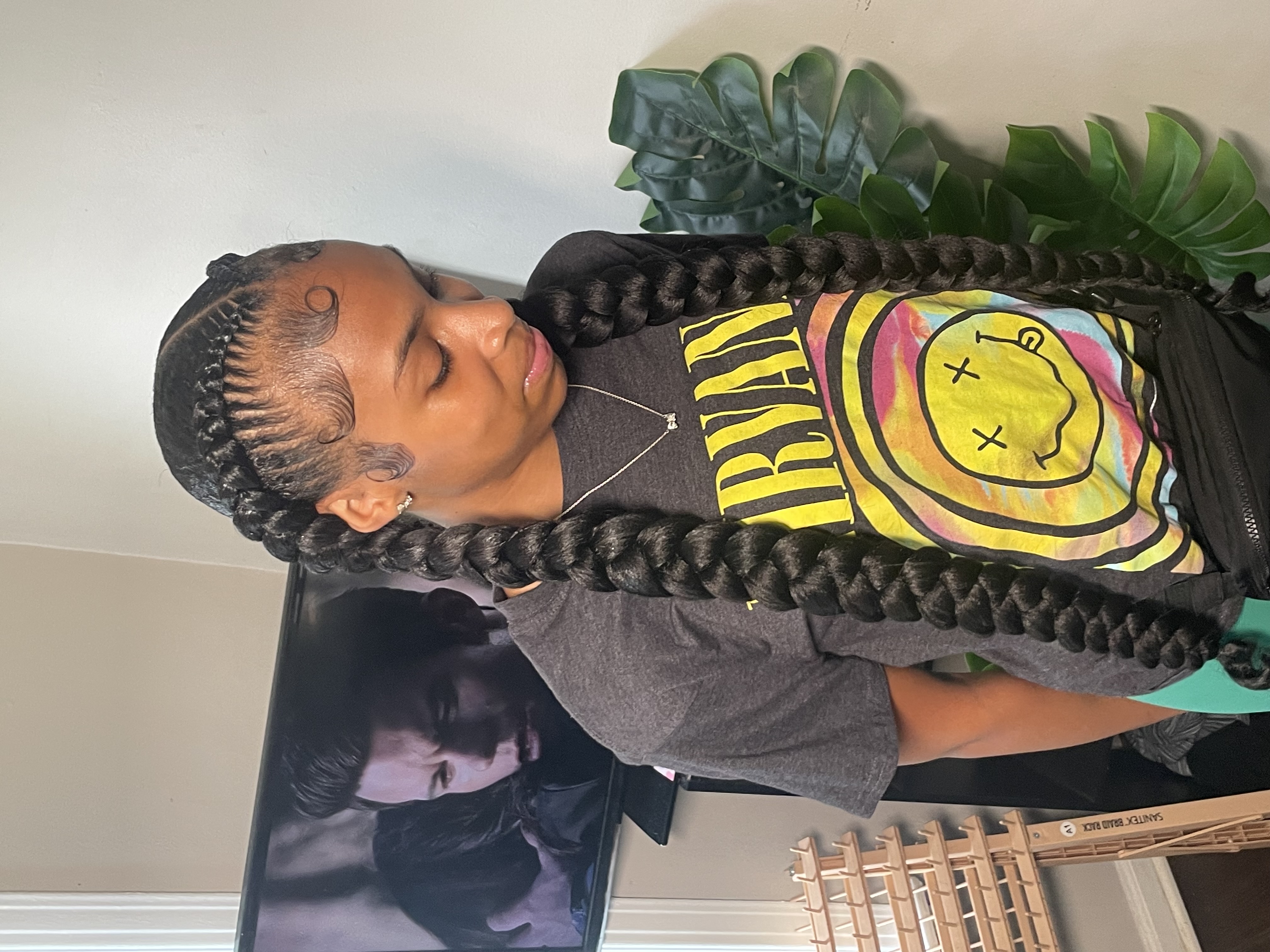 2 Stitch Braids at Hairstylist Ya 🎀 in Detroit, MI