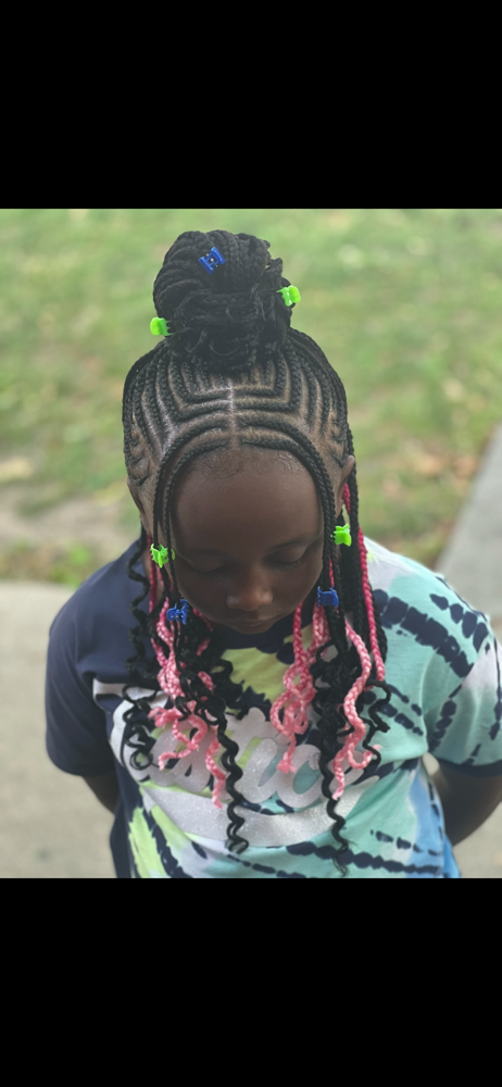 KIDS Fulani Braids 6yrs-9yrs