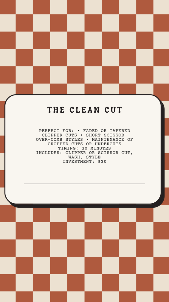 The Clean Cut