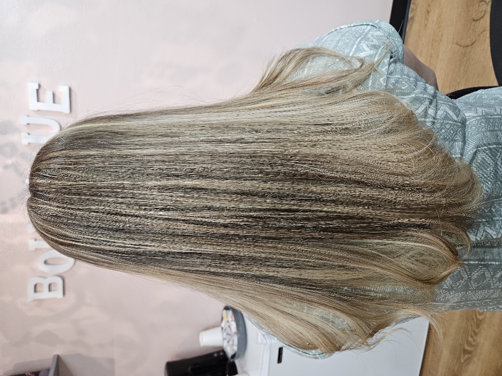 Mid-Back Length Luxury Cut at Stormee Stylez in Colorado Springs, CO