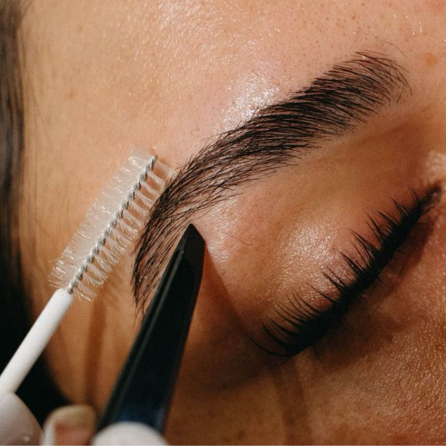 Brow Cleanup / Tweeze and Trim Only at The Bombshell Beauty Lounge in Gualala, CA