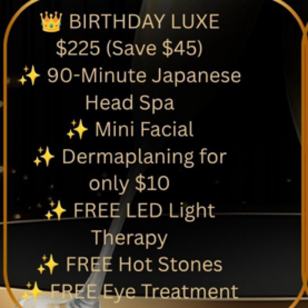 Birthday luxe at Grace & Glow Skin Studio in Mt. Orab, OH