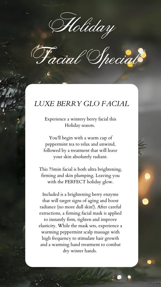 Luxe Berry Glo Facial