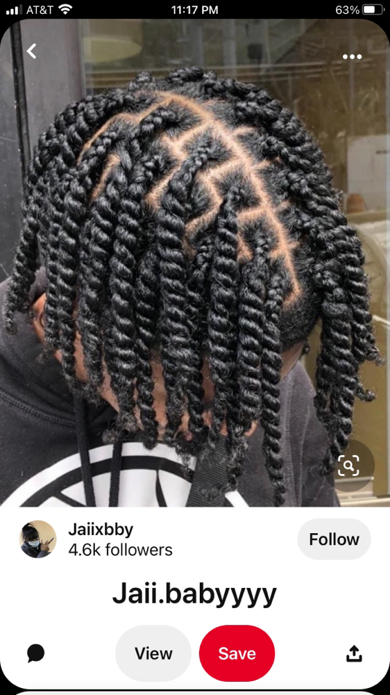 Twist Out On Natural Hair
