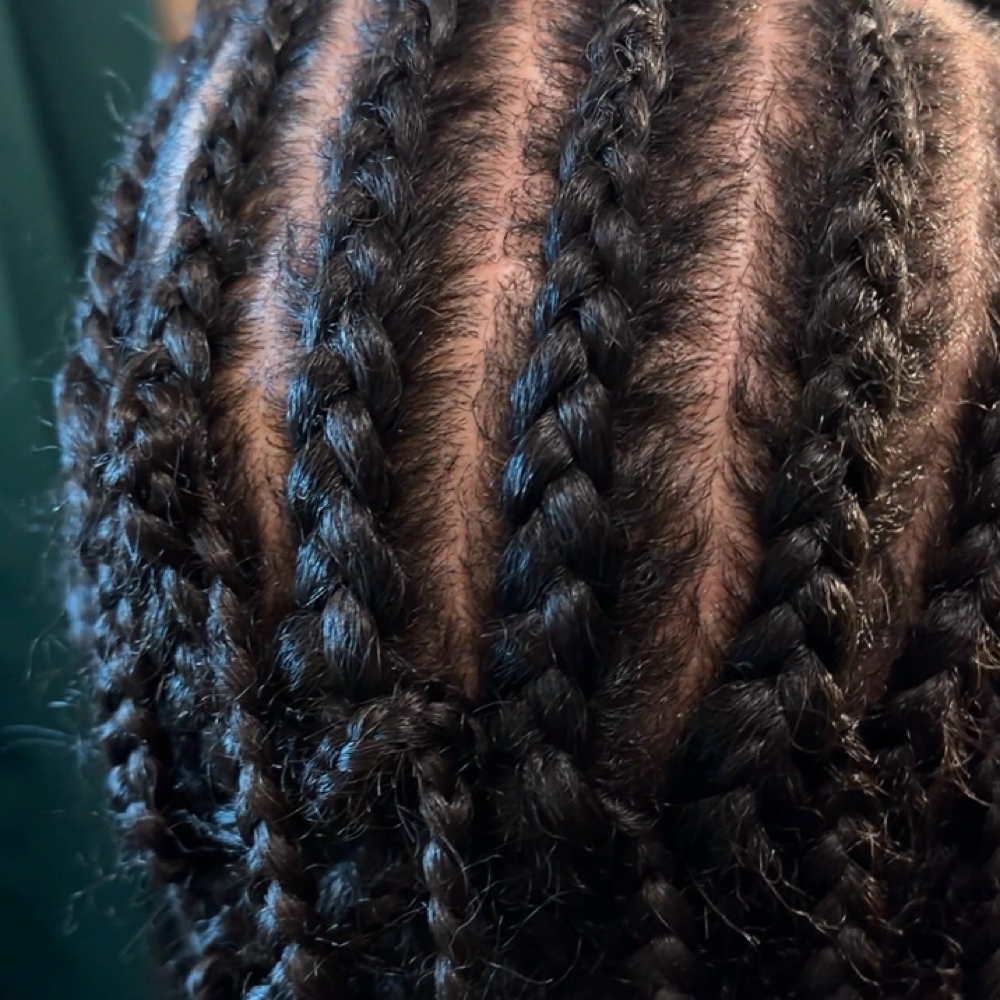 Come Pre Washed Braid Down at Dose Braids in Dallas, TX