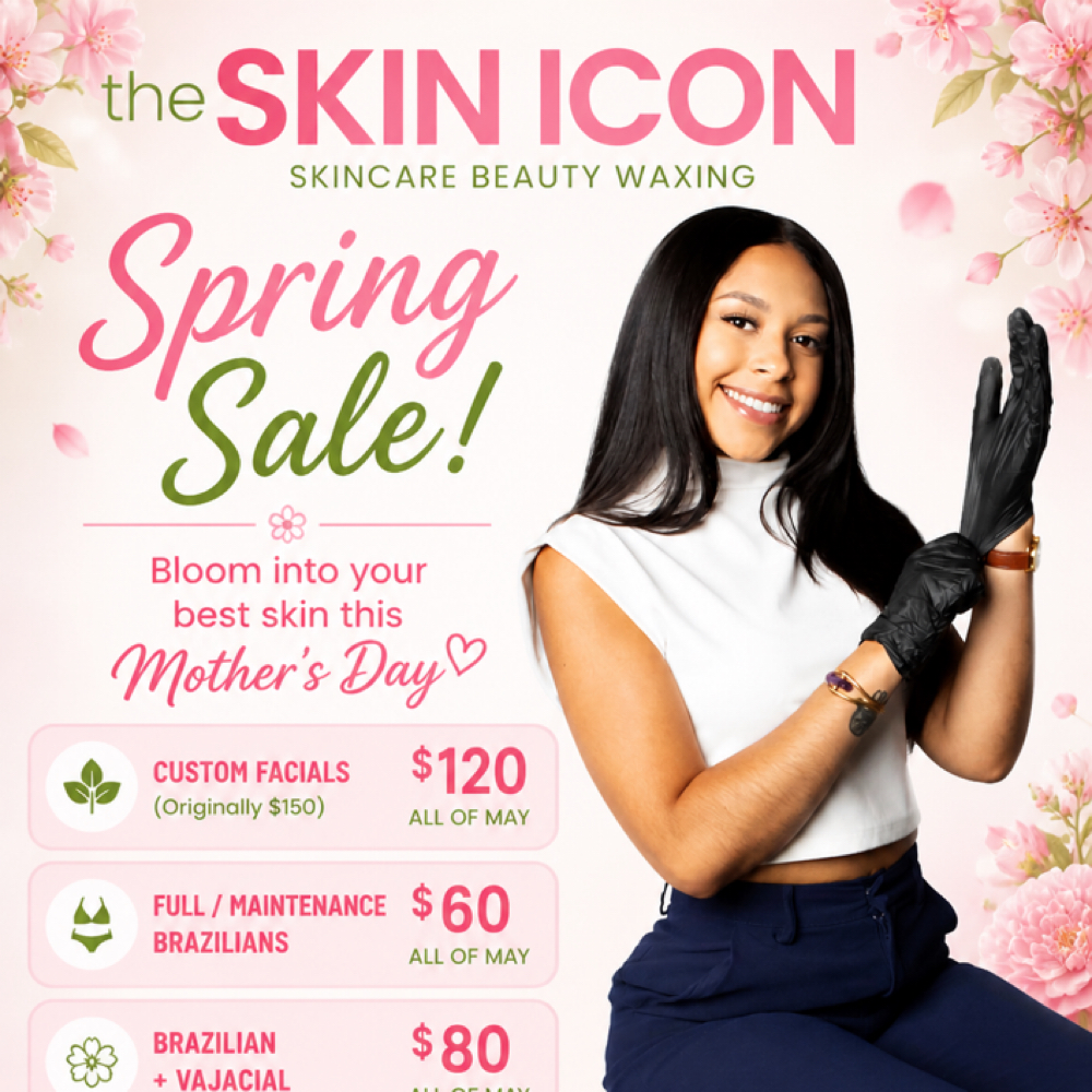 MAY Spring Sale at The Skin Icon in Newburgh, NY