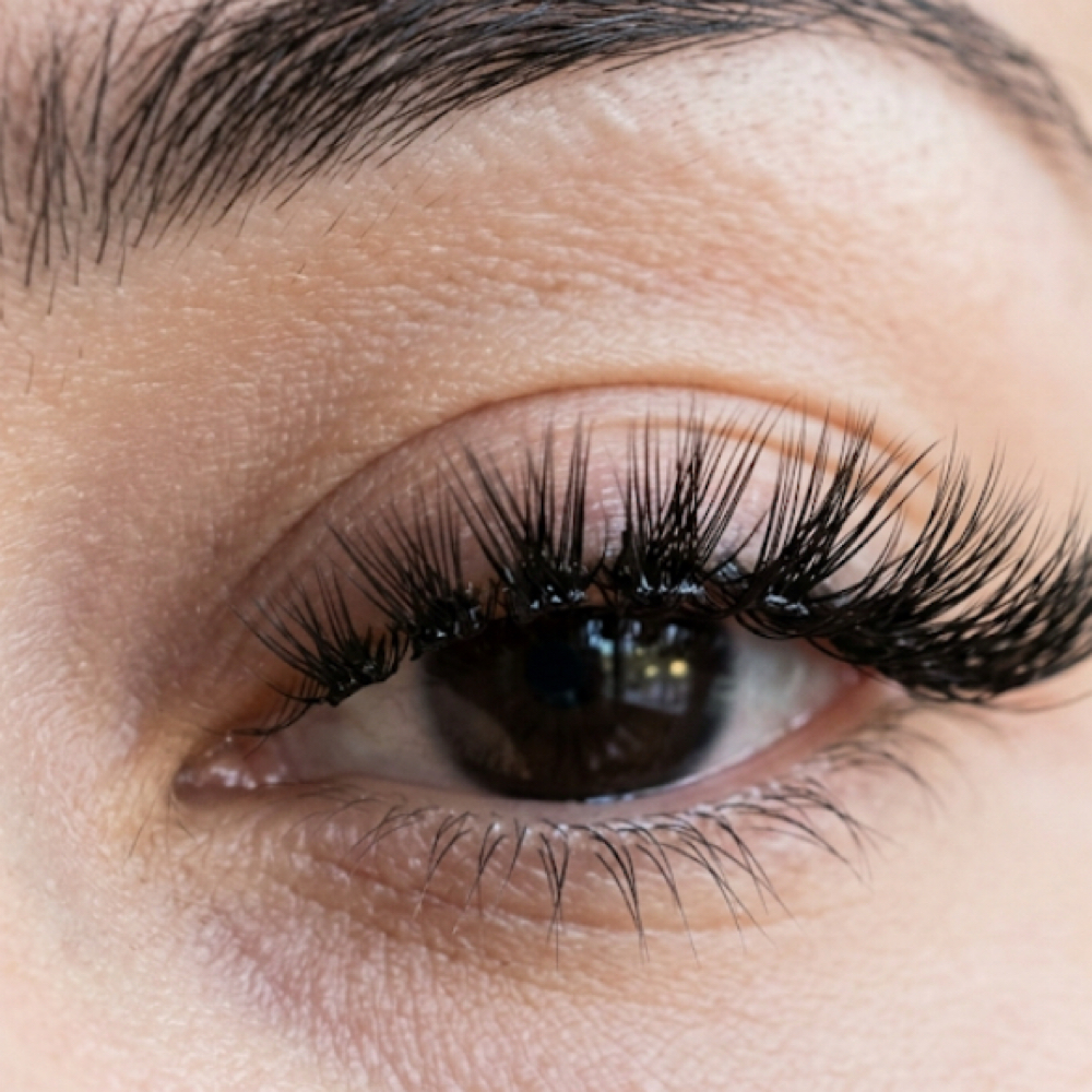 Natural Cluster Lash at The Glow Up Aesthetics Bar in Naugatuck, CT