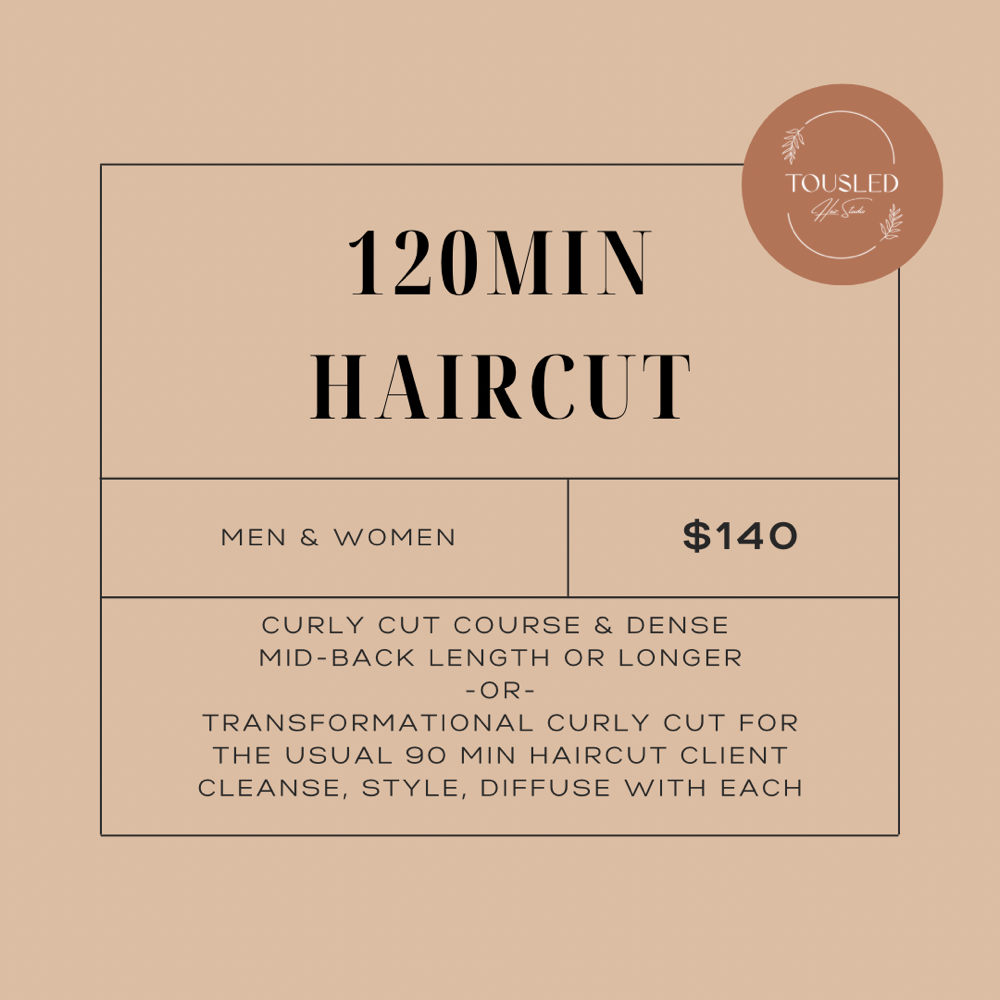 120min Haircut
