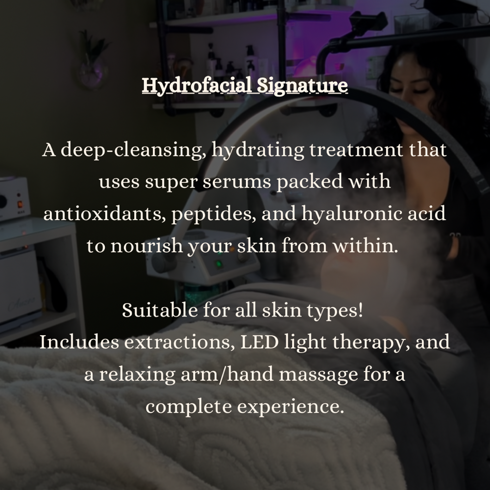 Hydrofacial Signature