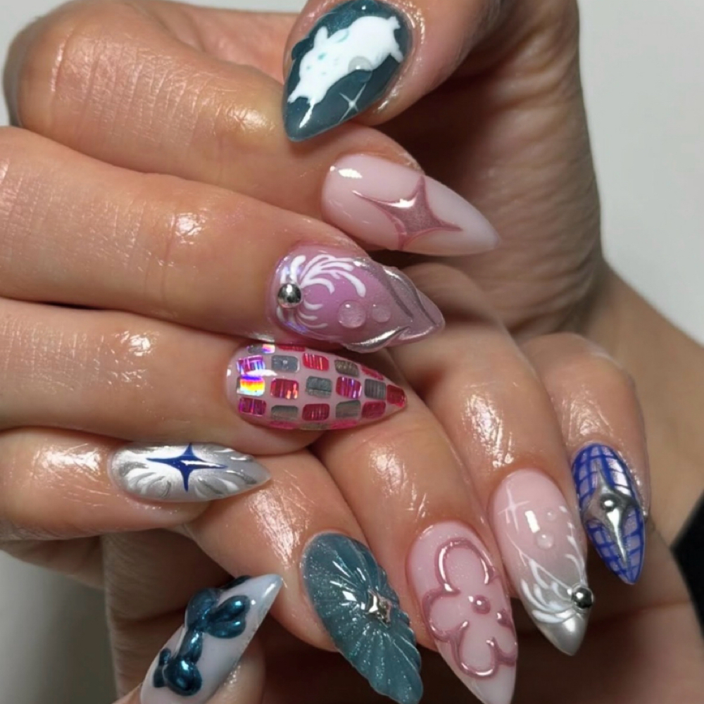 Tier 4 Nail Art at SetzByJess in Plano, TX