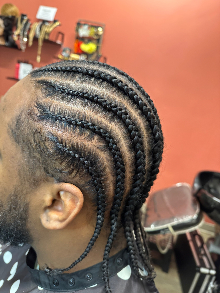 Cornrows (No Hair Added)