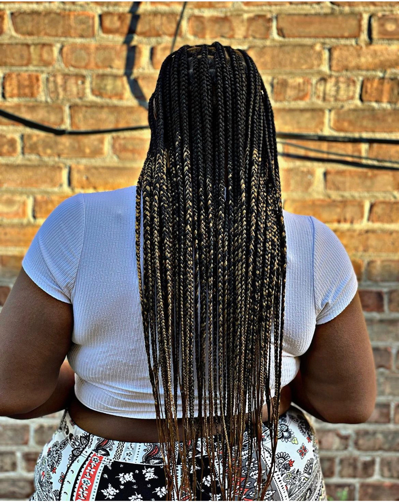 Small Knotless Ombre (Waist Length)