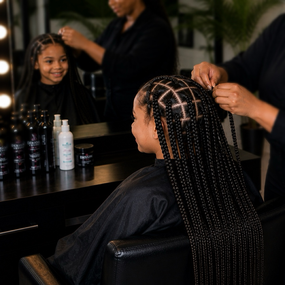 Kids Braid Style at Iconic Looks in Montverde, FL