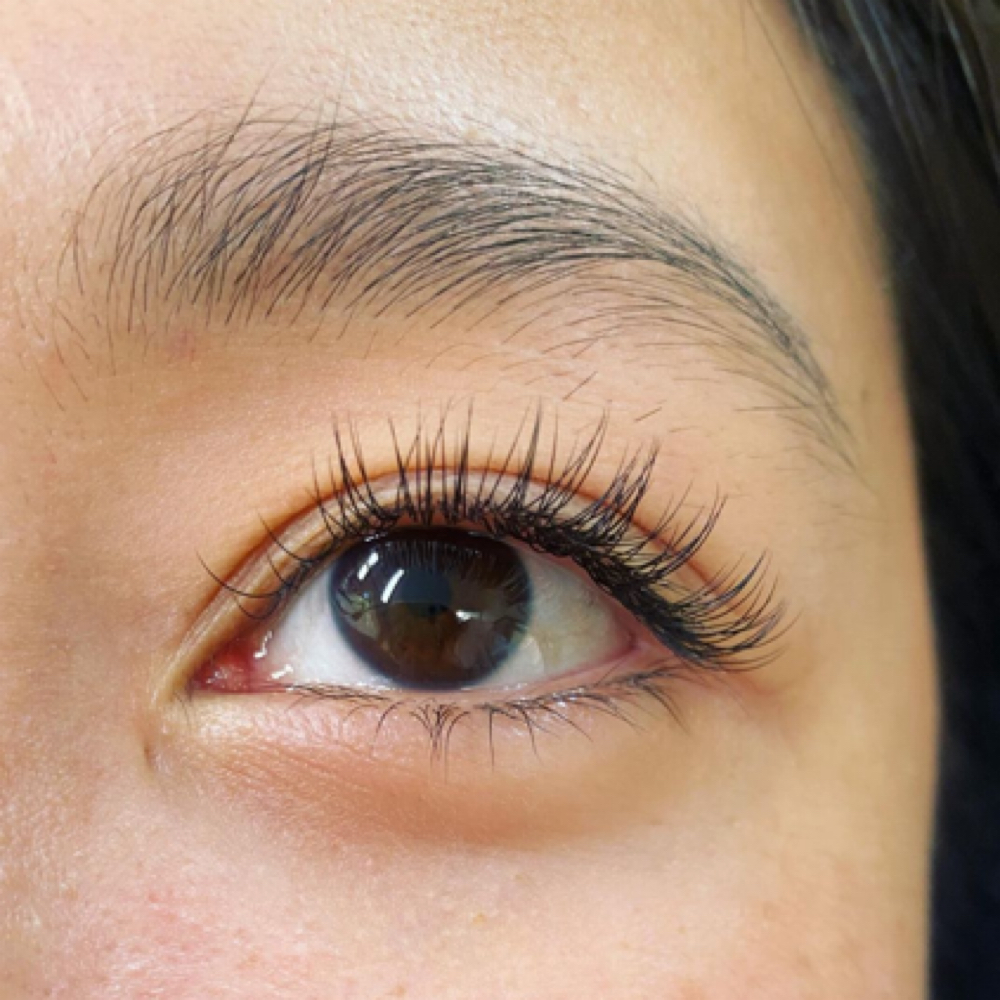 Classic Lash set at Lucky Star Lash and Brow in Austin, TX