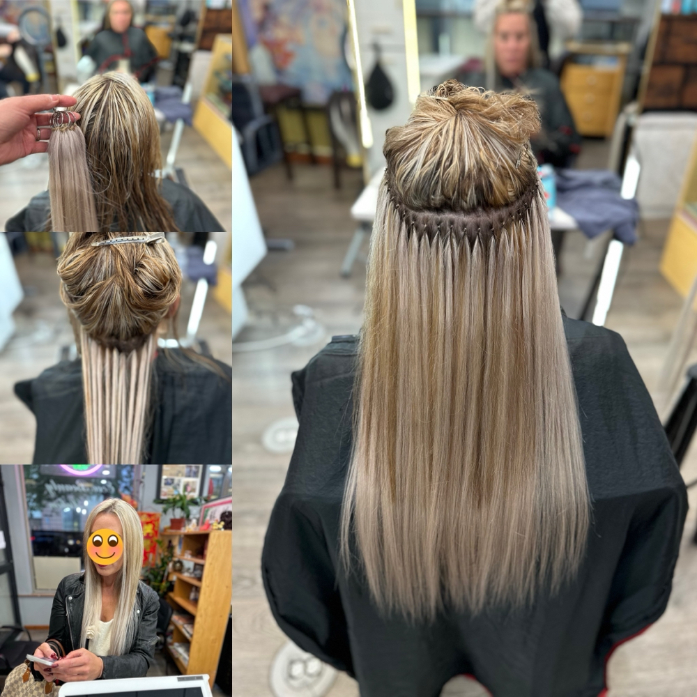 Handtie Feather Hair Extension