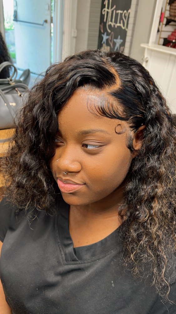 Frontal Wig Re-Install at Malayzian Stylez in Hammond, IN