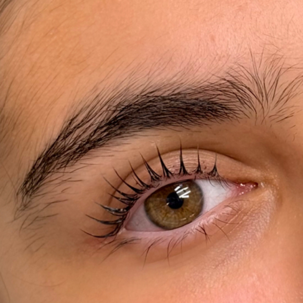 Korean lash lift (no tint) at Pretty Please Lashes in Tacoma, WA