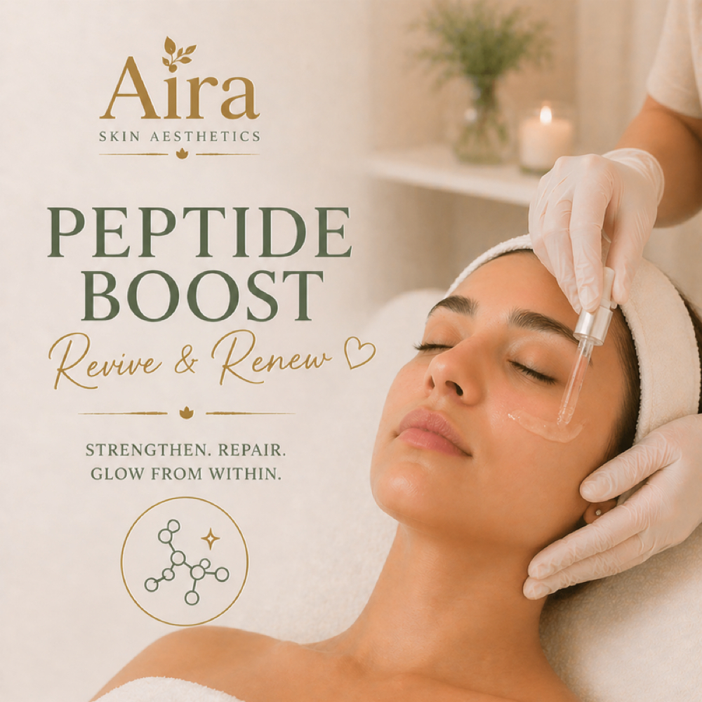 Peptide Skin Boost at Aira Skin Aesthetics in Georgeotwn, TX