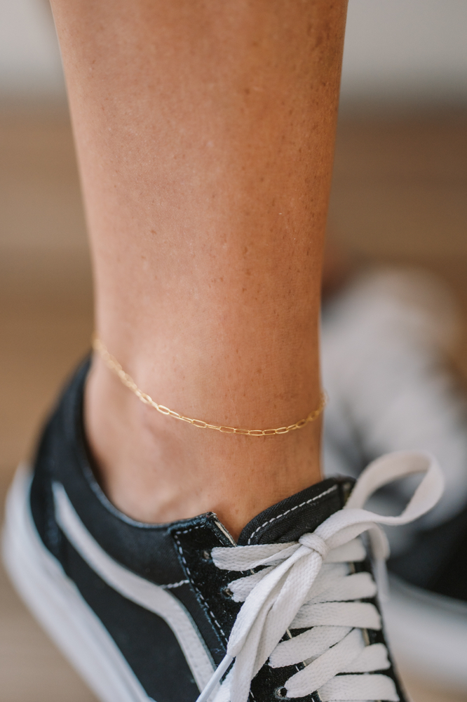Permanent Jewelry Anklet