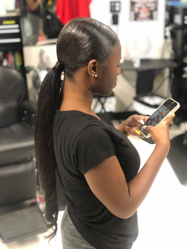 Sleek Ponytail
