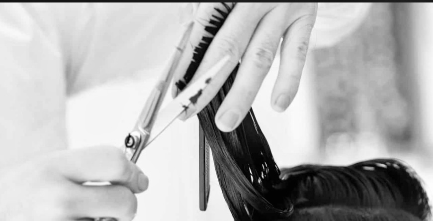 Scissor Cut With Blowout