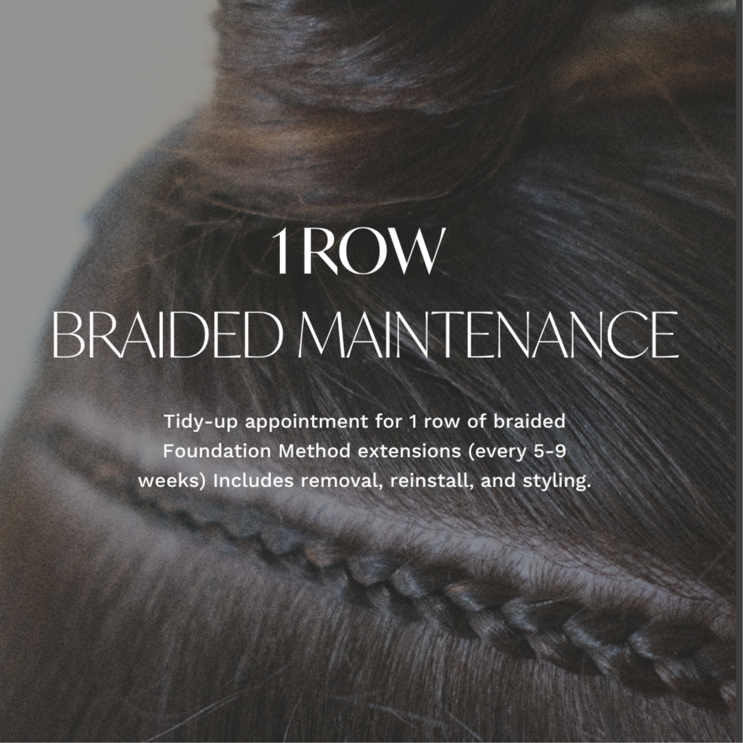 1 Row Braided Row Maintenance at Juli at Niche Suites in Mebane, NC