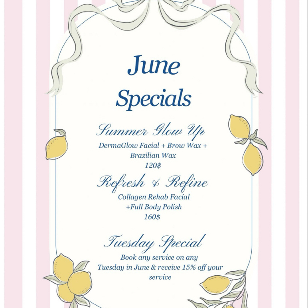 June Specials at Priscila’s Beauty Esthetics in Greenfield, WI
