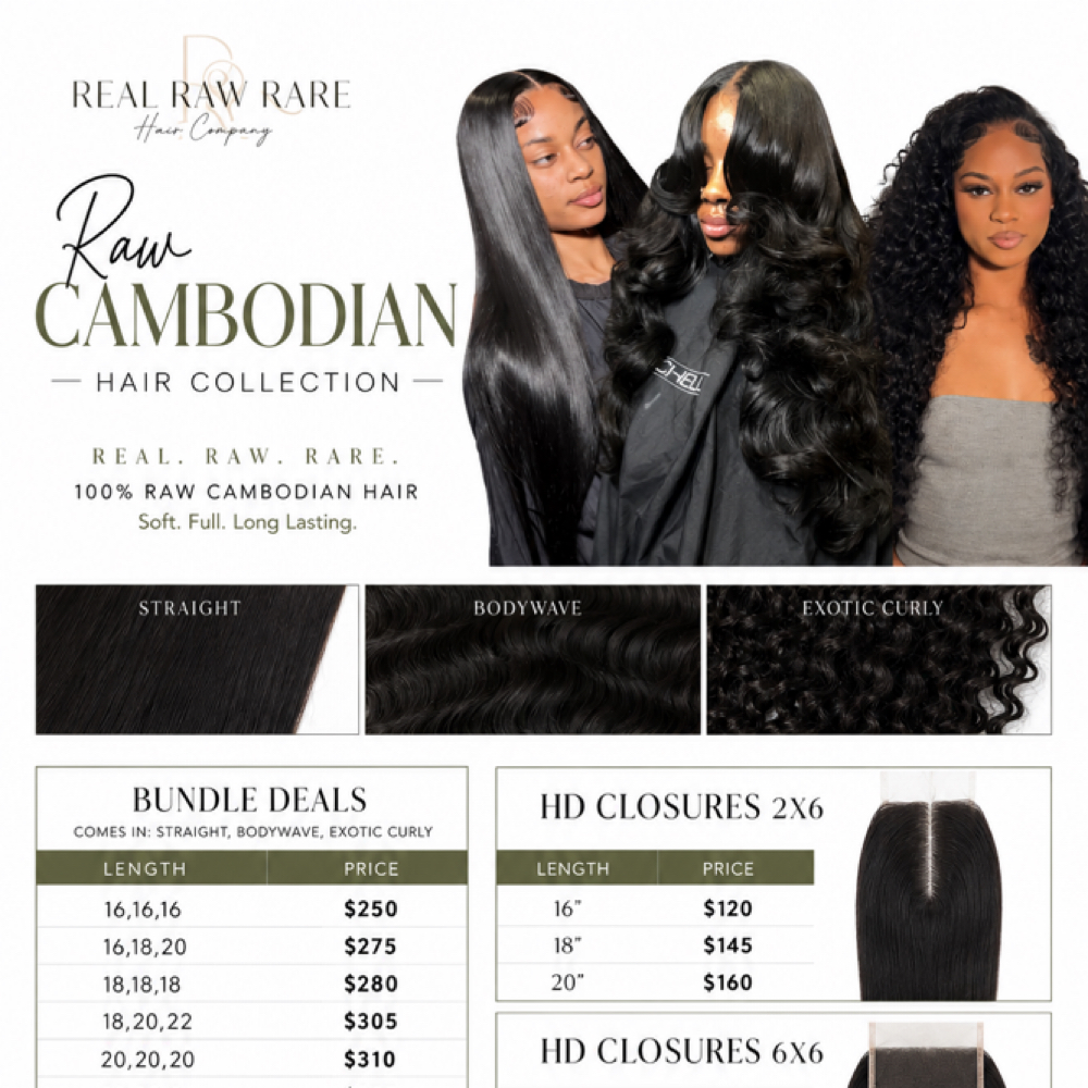 Real. Raw. Rare Bundles at Aesthetica by Mari B. in Chicago, IL
