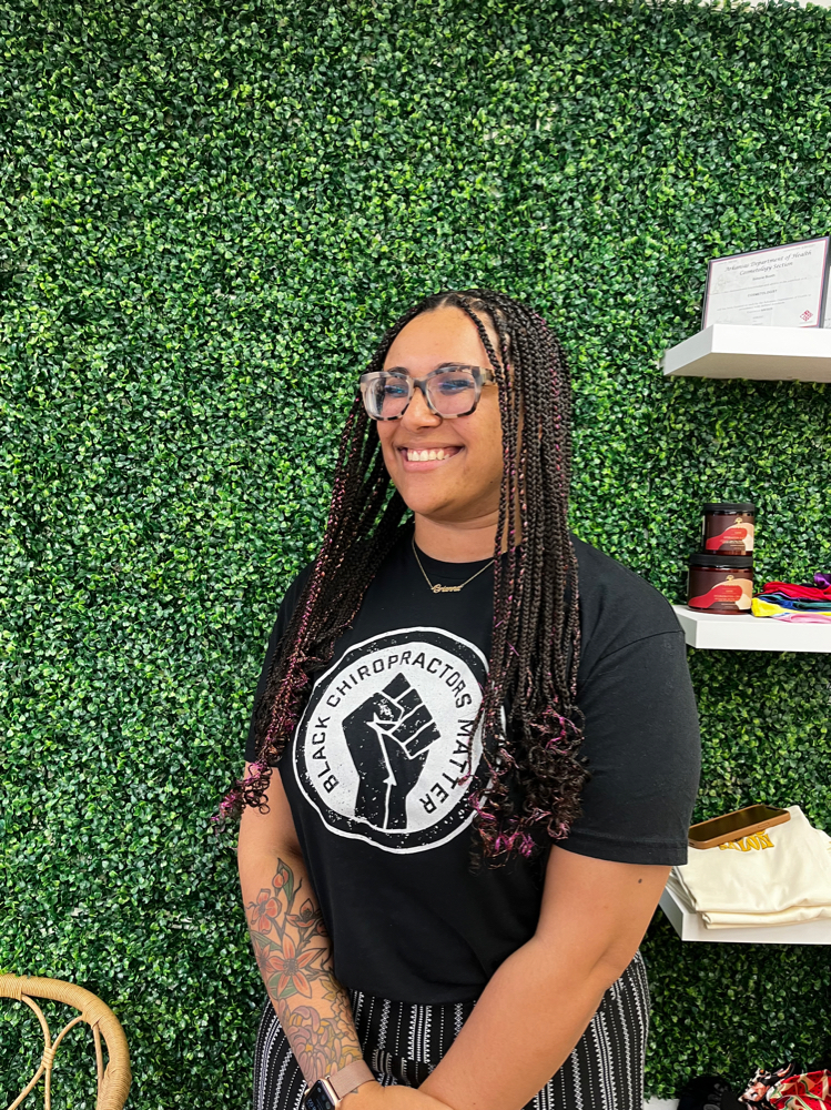 Knotless Box Braids at NW2D Salon in NWA, AR