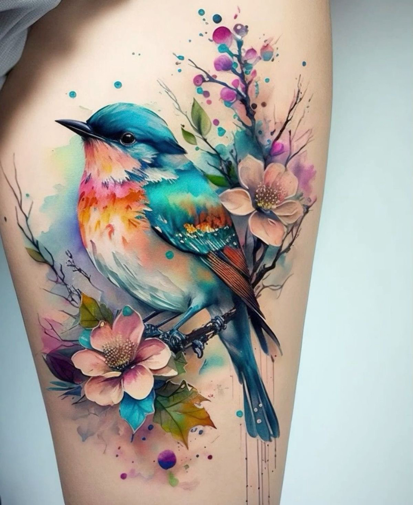 Watercolor Tattoo