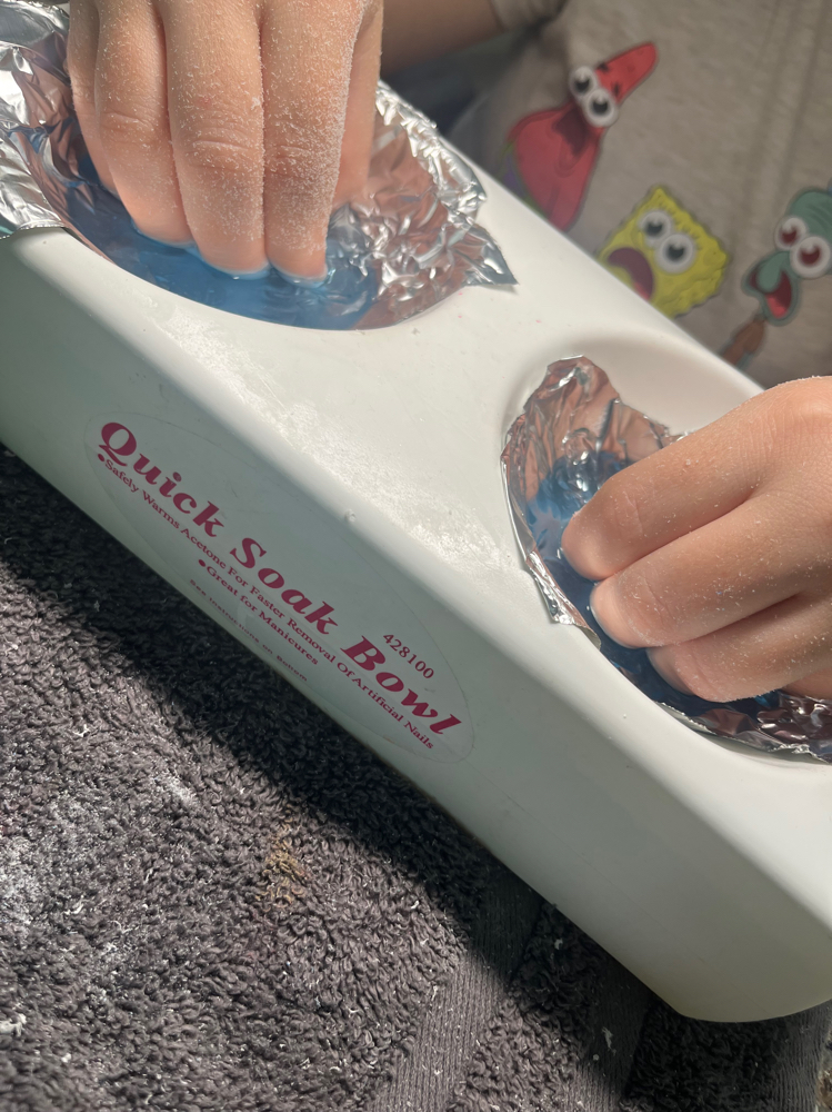 Soak Off at NailQueen in Eufaula, AL