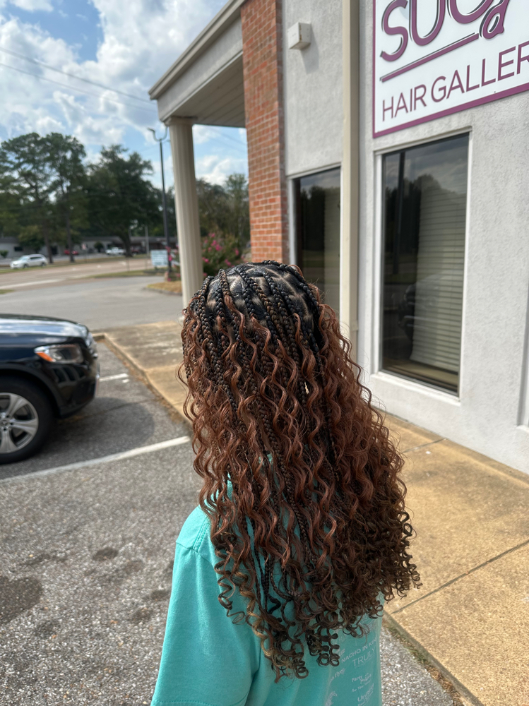 Medlarge Knotless Braids at Naturalist CP in Collierville, TN