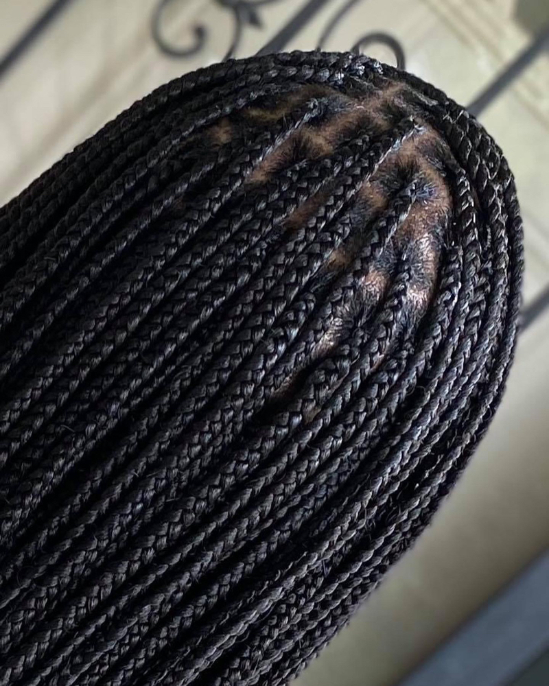 Small Waist Length Knotless