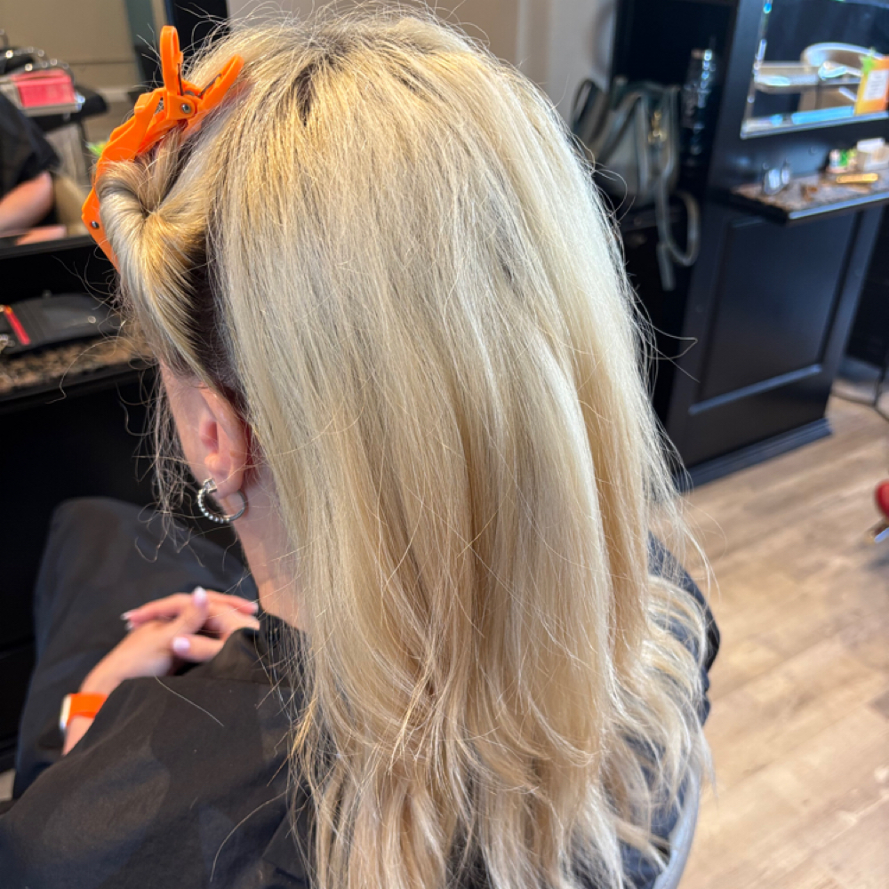 Double process blonde re-touch at Kate Havens in Sandston, VA