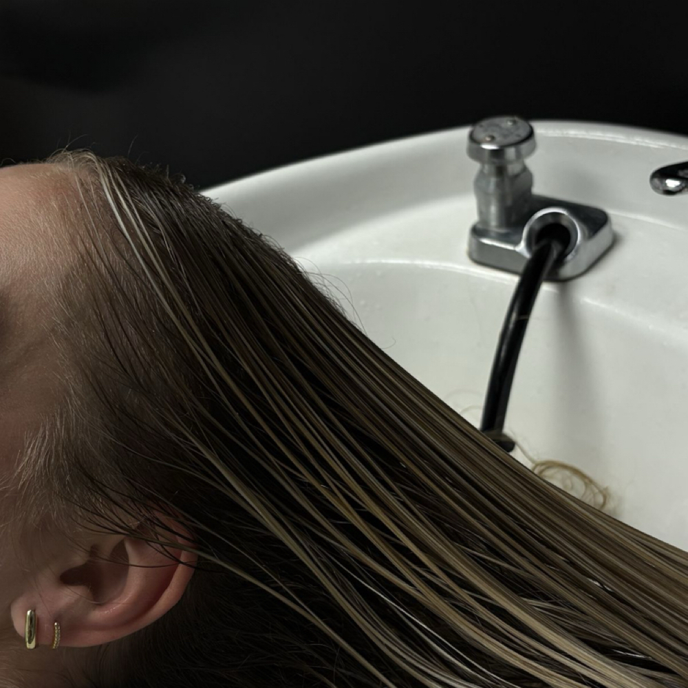 Wash + Dry (add on to extensions) at Modern & Mane Salon in Denver, CO